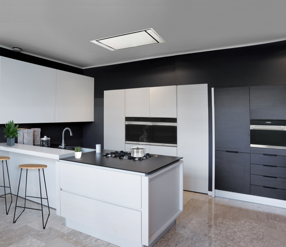 90cm Integrated Rangehood - Stainless Steel