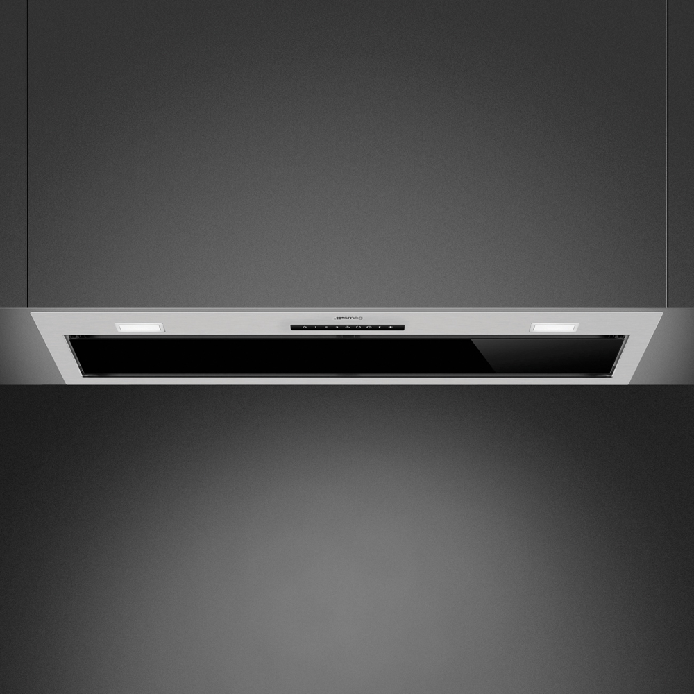 90cm Undermount Rangehood - Stainless Steel/Glass