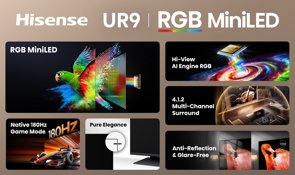 75" UR9SAU RGB 4K MiniLED 180Hz TV 2026 75" UR9SAU RGB 4K MiniLED 180Hz TV 2026 image 8