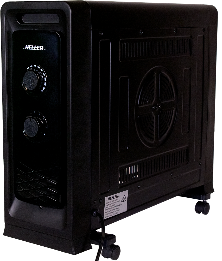 Quartz Radiant 2400W Upright Heater - Black Quartz Radiant 2400W Upright Heater - Black image 6