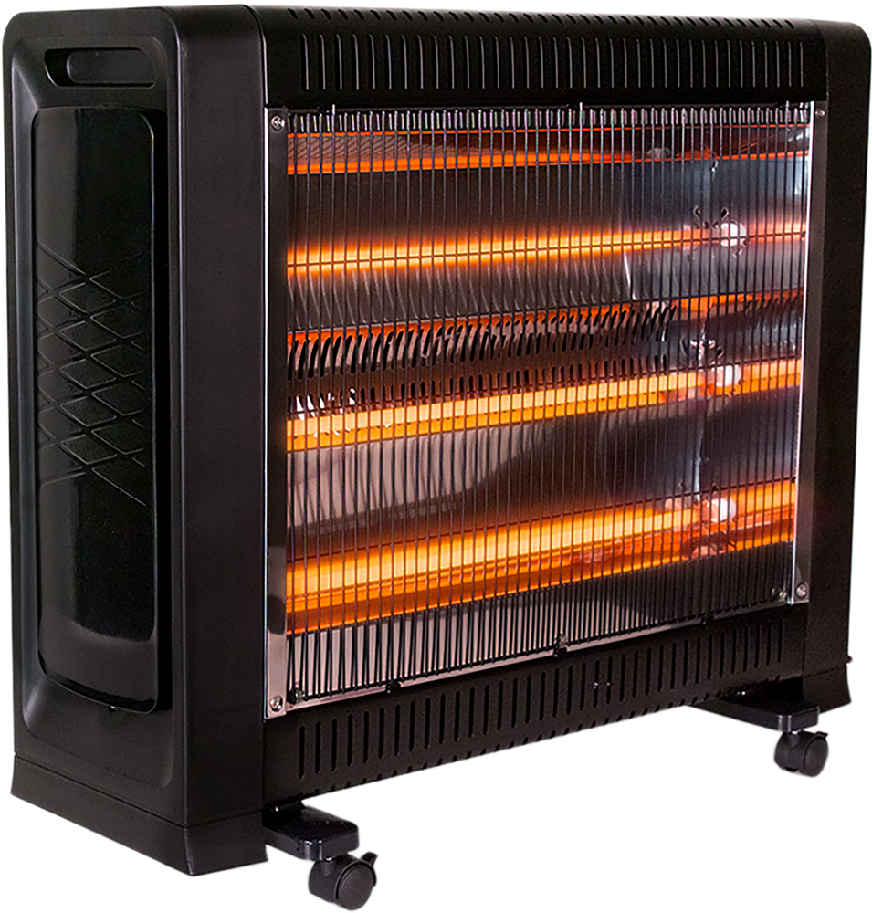 Quartz Radiant 2400W Upright Heater - Black Quartz Radiant 2400W Upright Heater - Black image 4