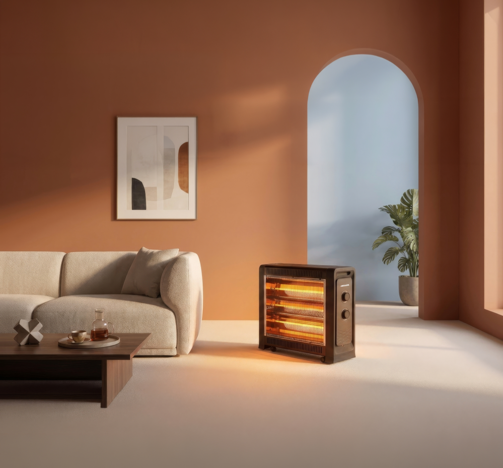 Quartz Radiant 2400W Upright Heater - Black Quartz Radiant 2400W Upright Heater - Black image 12