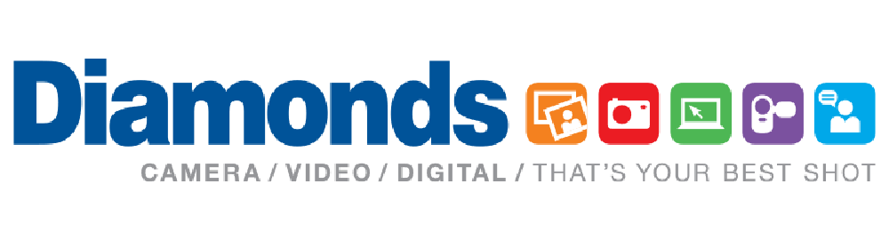 Diamonds Camera Video & Digital Logo